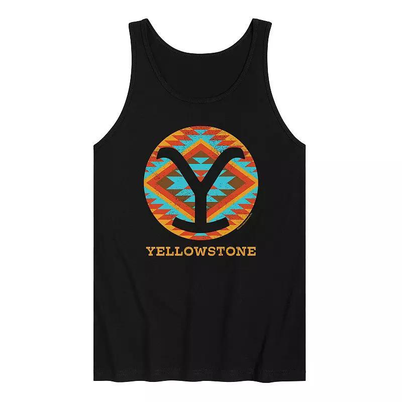 Mens Yellowstone Saddle Blanket Tank Top Product Image