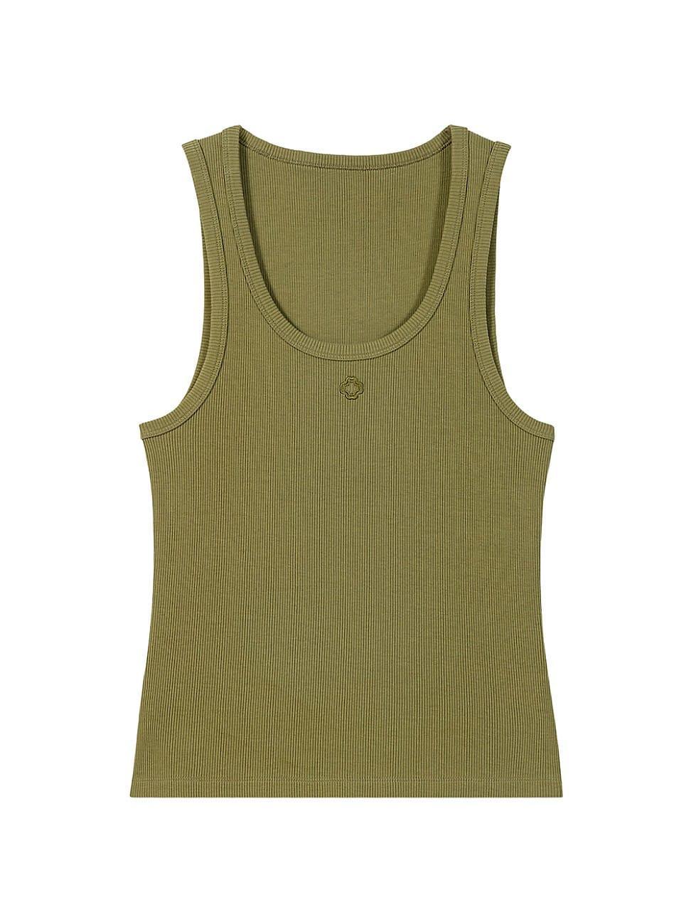 Womens Ribbed Vest Top Product Image