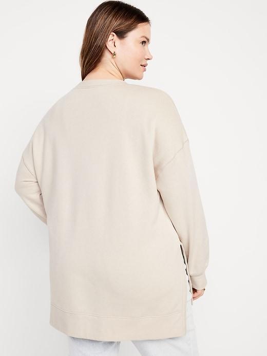 SoComfy Relaxed Tunic Sweatshirt Product Image