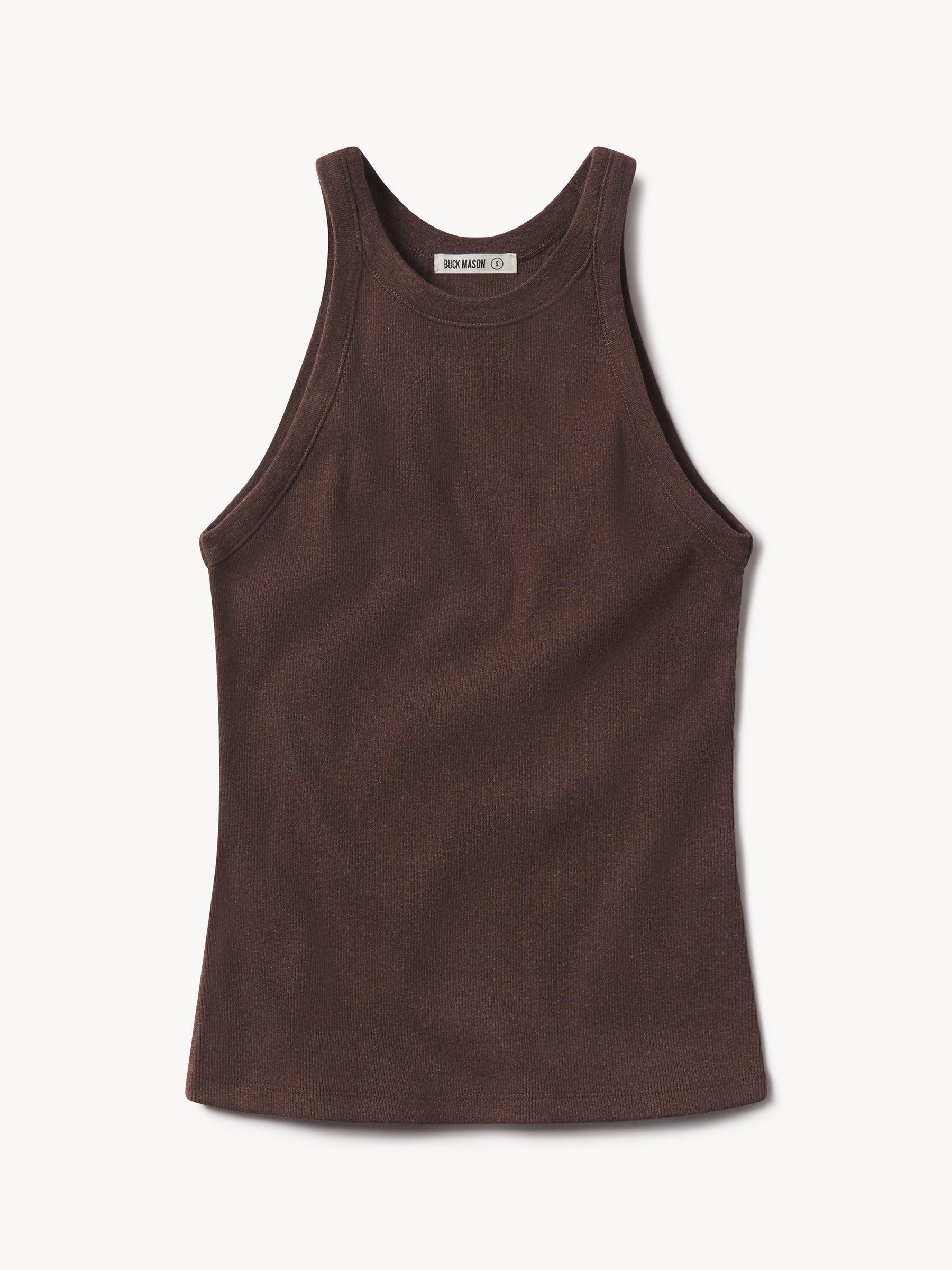 Marled Chestnut Surplus Rib Tank Product Image