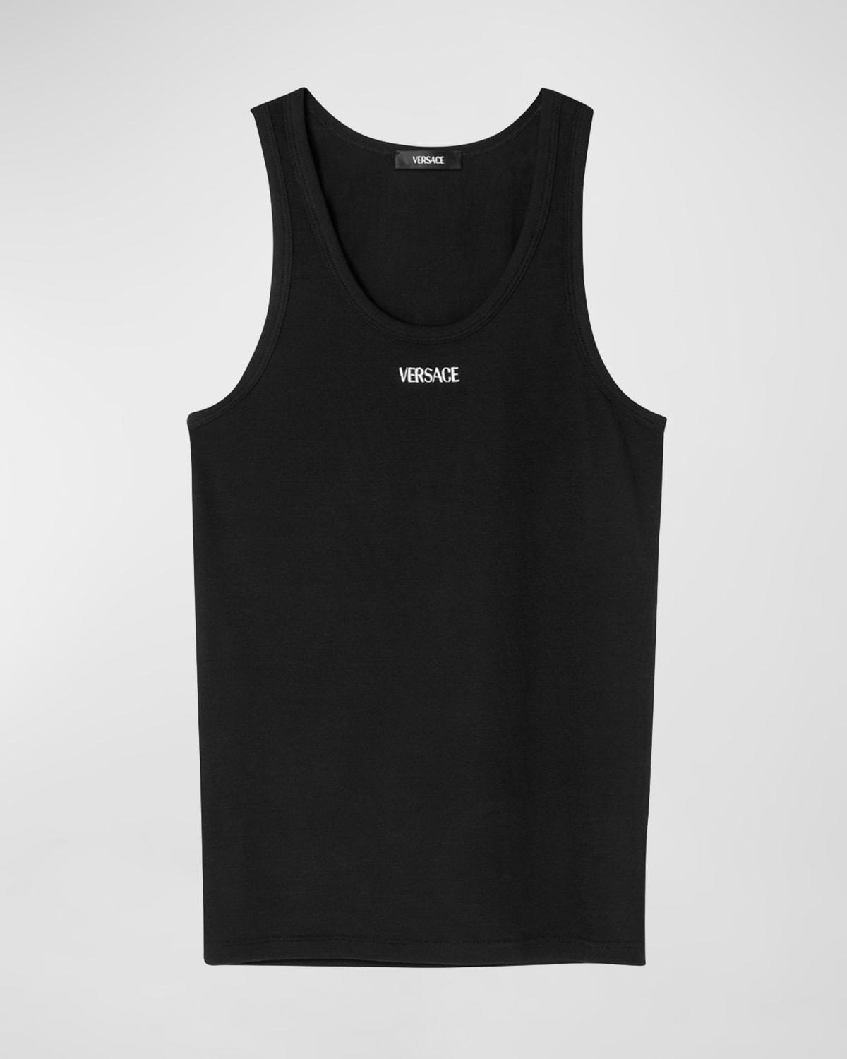 Mens Embroidered Logo Tank Top Product Image