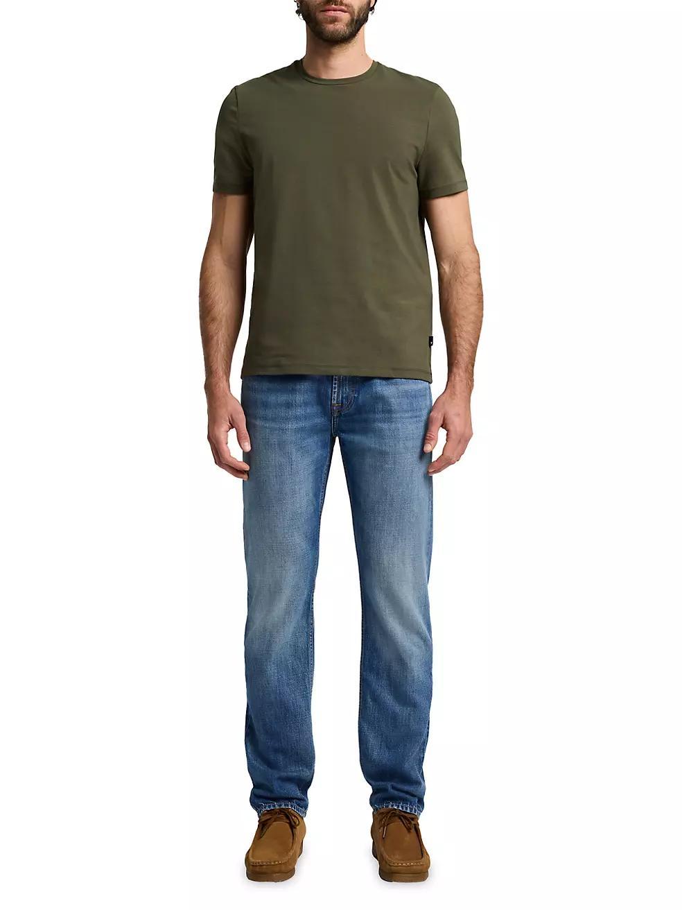 The Straight Mid-Rise Jeans Product Image