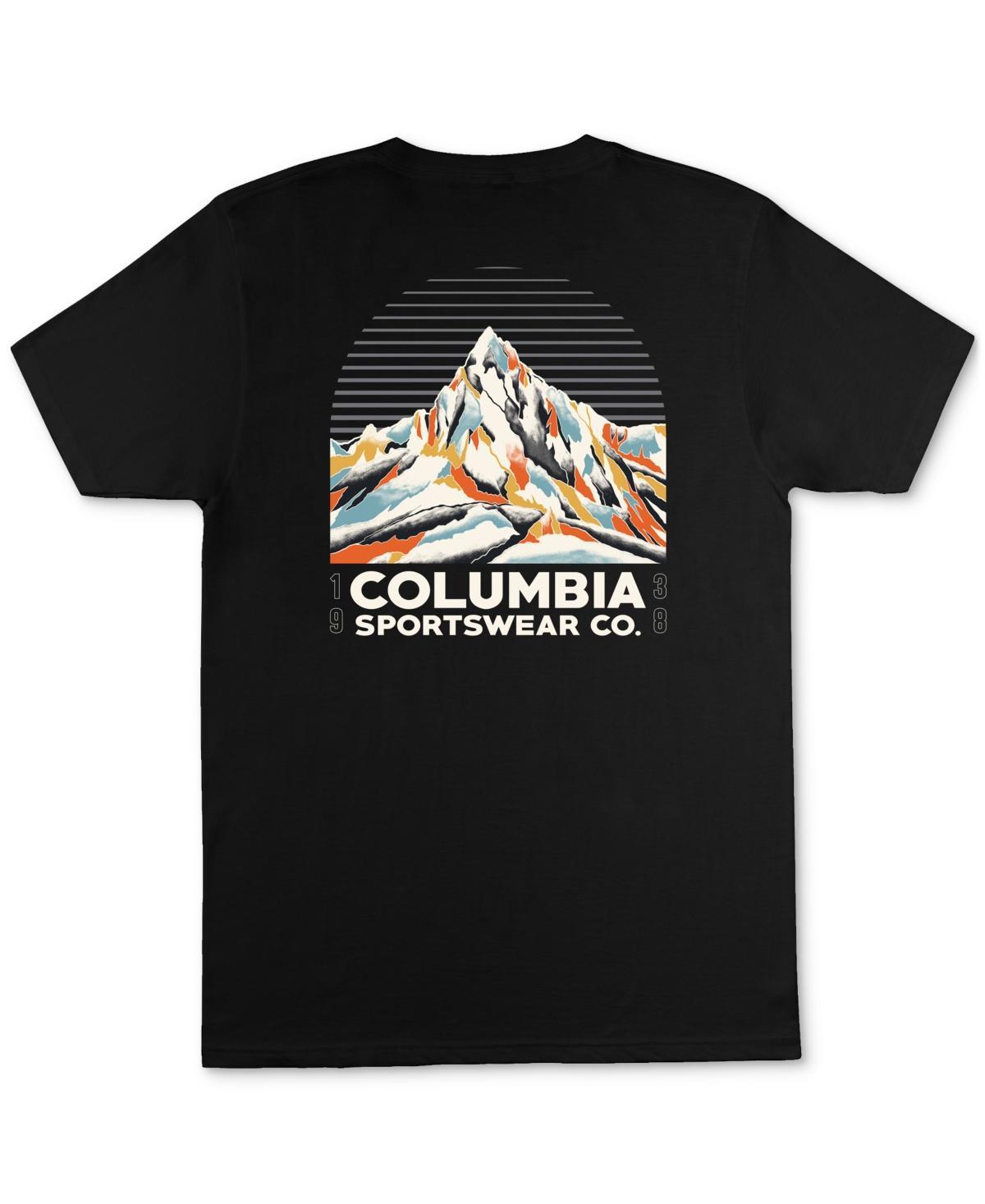 Columbia Mens Mountain Logo Graphic Short-Sleeve T-Shirt Product Image