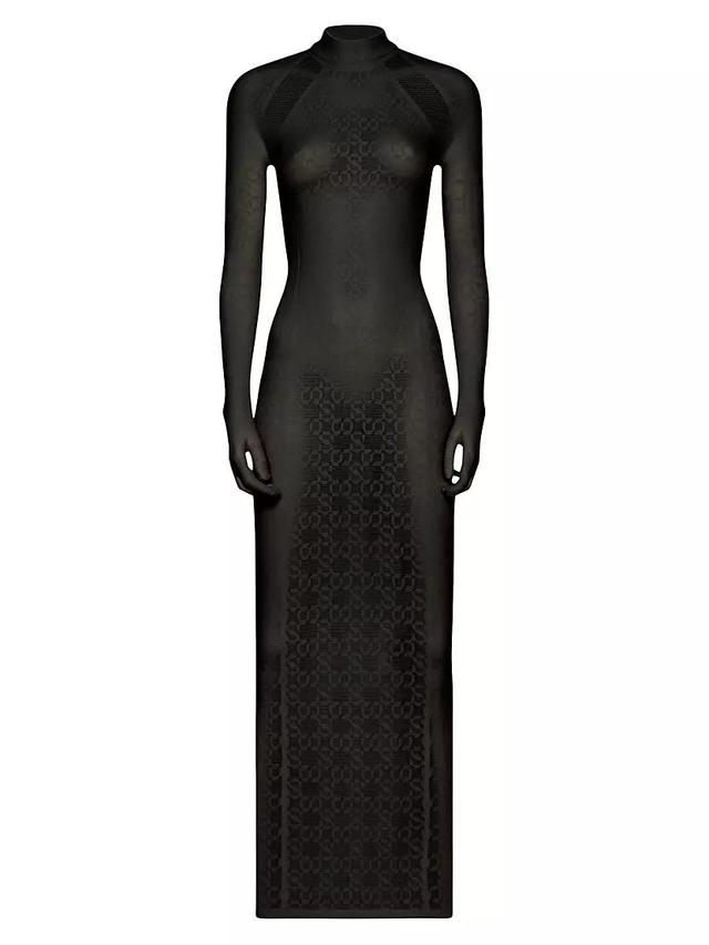 SIMKHAI x Wolford Semi-Sheer Logo Dress Product Image