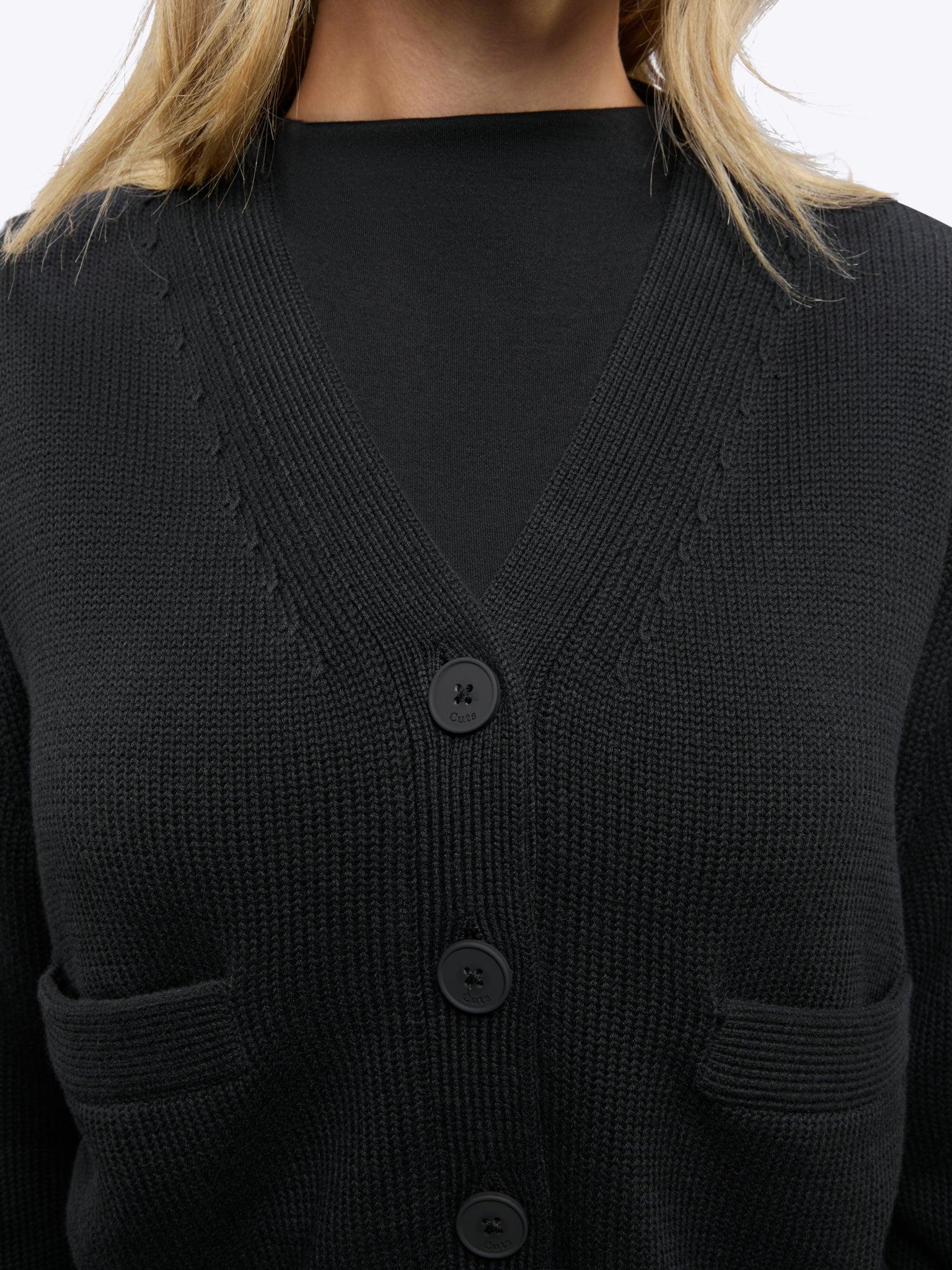 Upstate Cardigan | Black Product Image