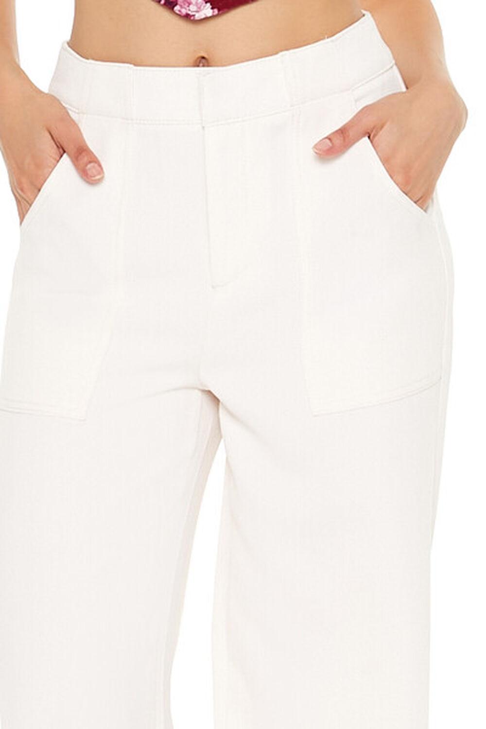 High-Rise Wide-Leg Trouser Pants | Forever 21 Product Image