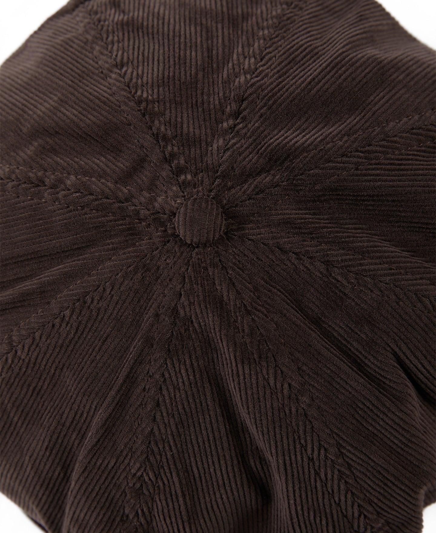 Brown Corduroy Newsboy Cap Product Image