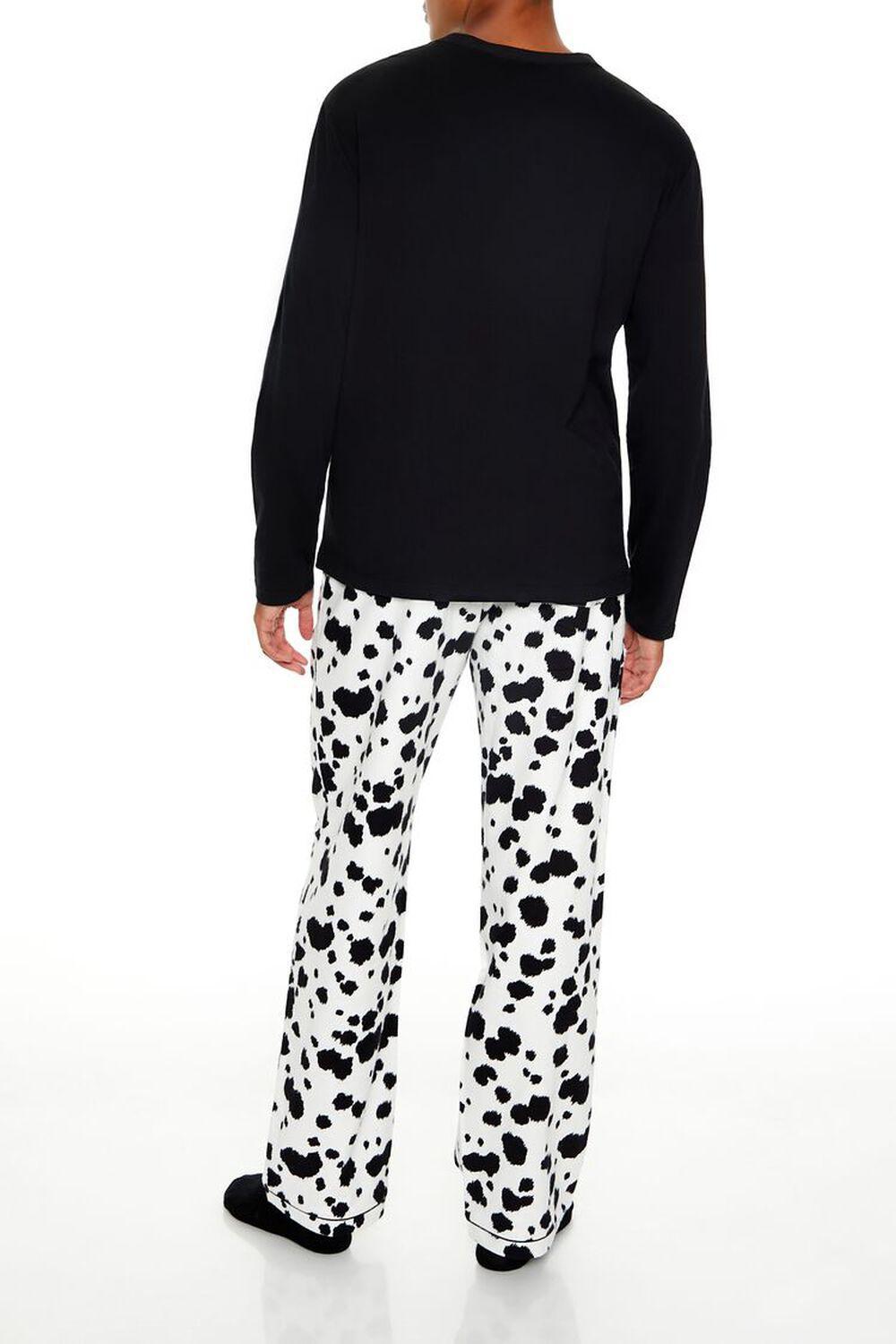 Disney Villains Dalmatian Chenille Patch Pajama Pants | Forever 21 Product Image