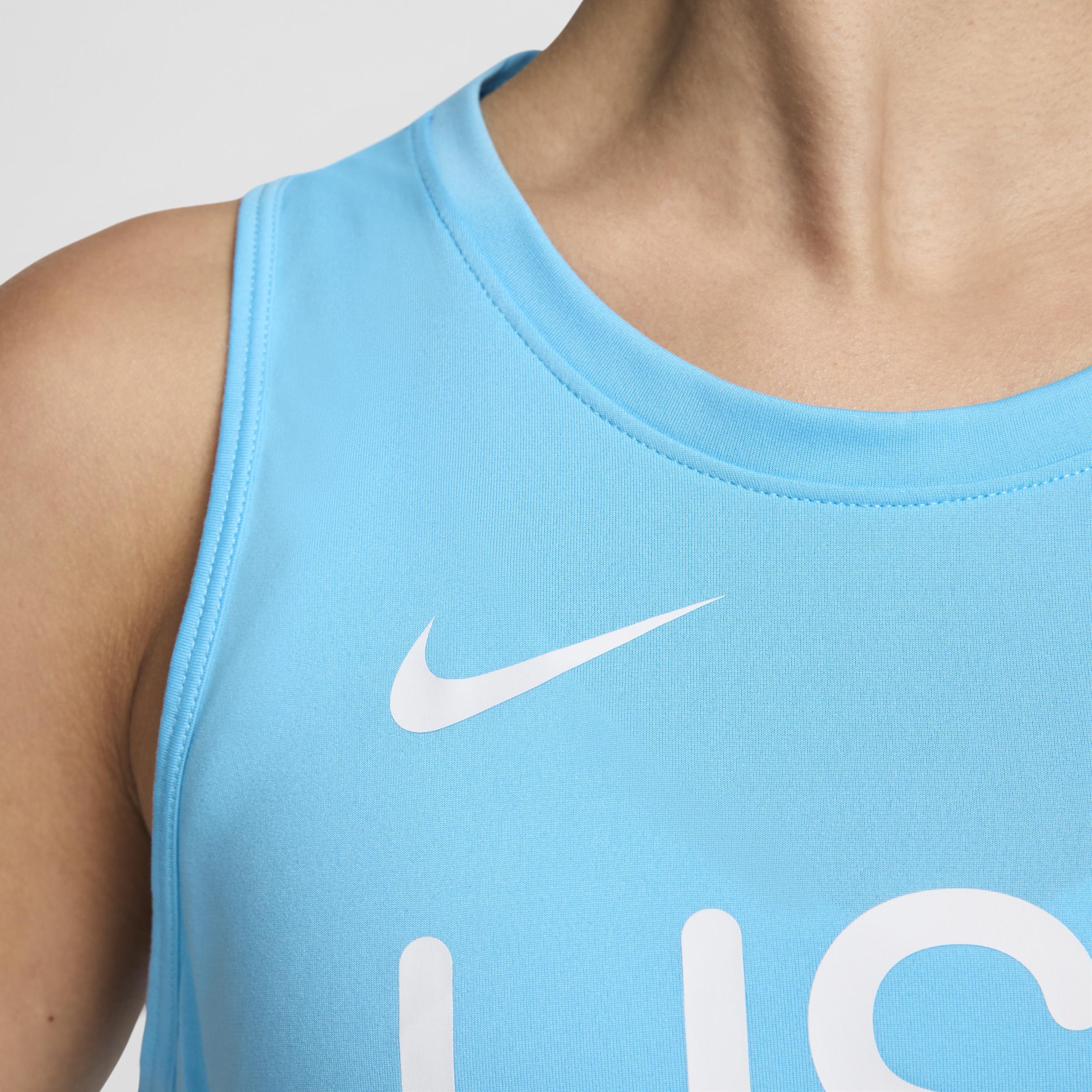 USA One Nike Women's Dri-FIT Running Tank Top Product Image