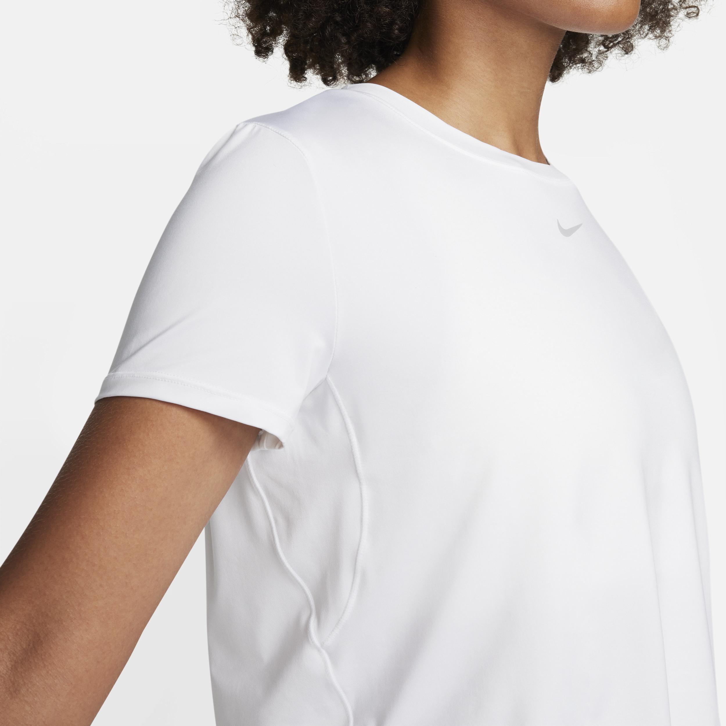 Womens Nike One Dri-FIT Crop Short Sleeve Top Product Image