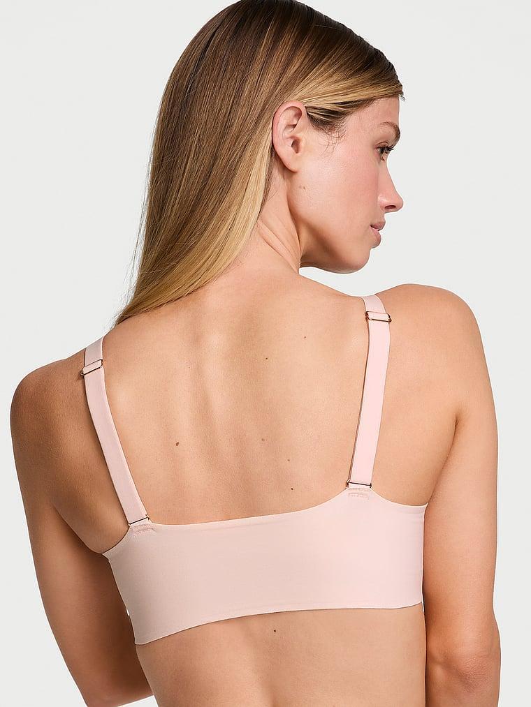 Smooth Lightly Lined Front-Close Full-Coverage Bra Product Image