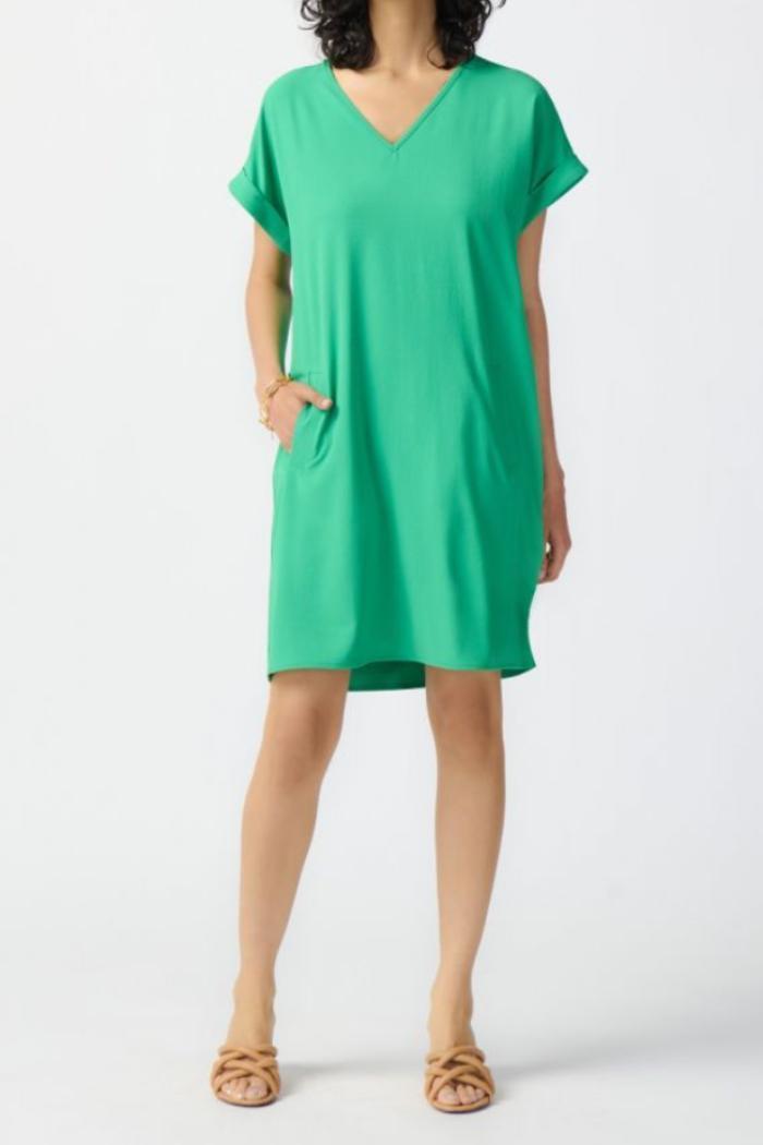 Island Stretch Straight Dress - Island Green Product Image