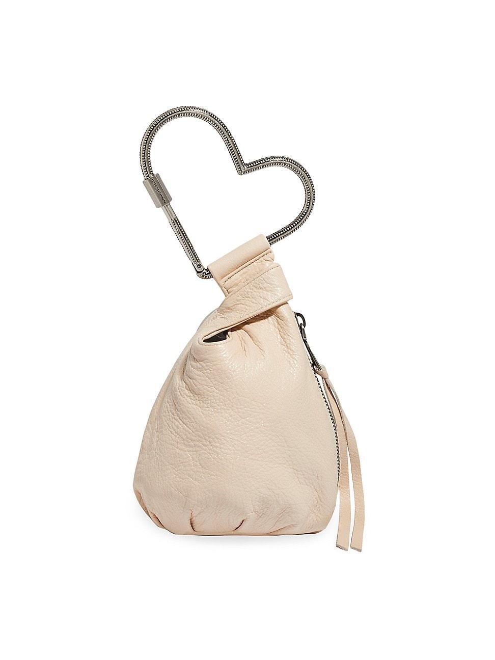 Womens All My Heart Leather Pouch Product Image