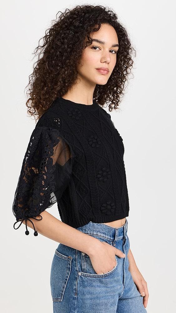 Sea Bente Embroidery Combo Sweater | Shopbop Product Image