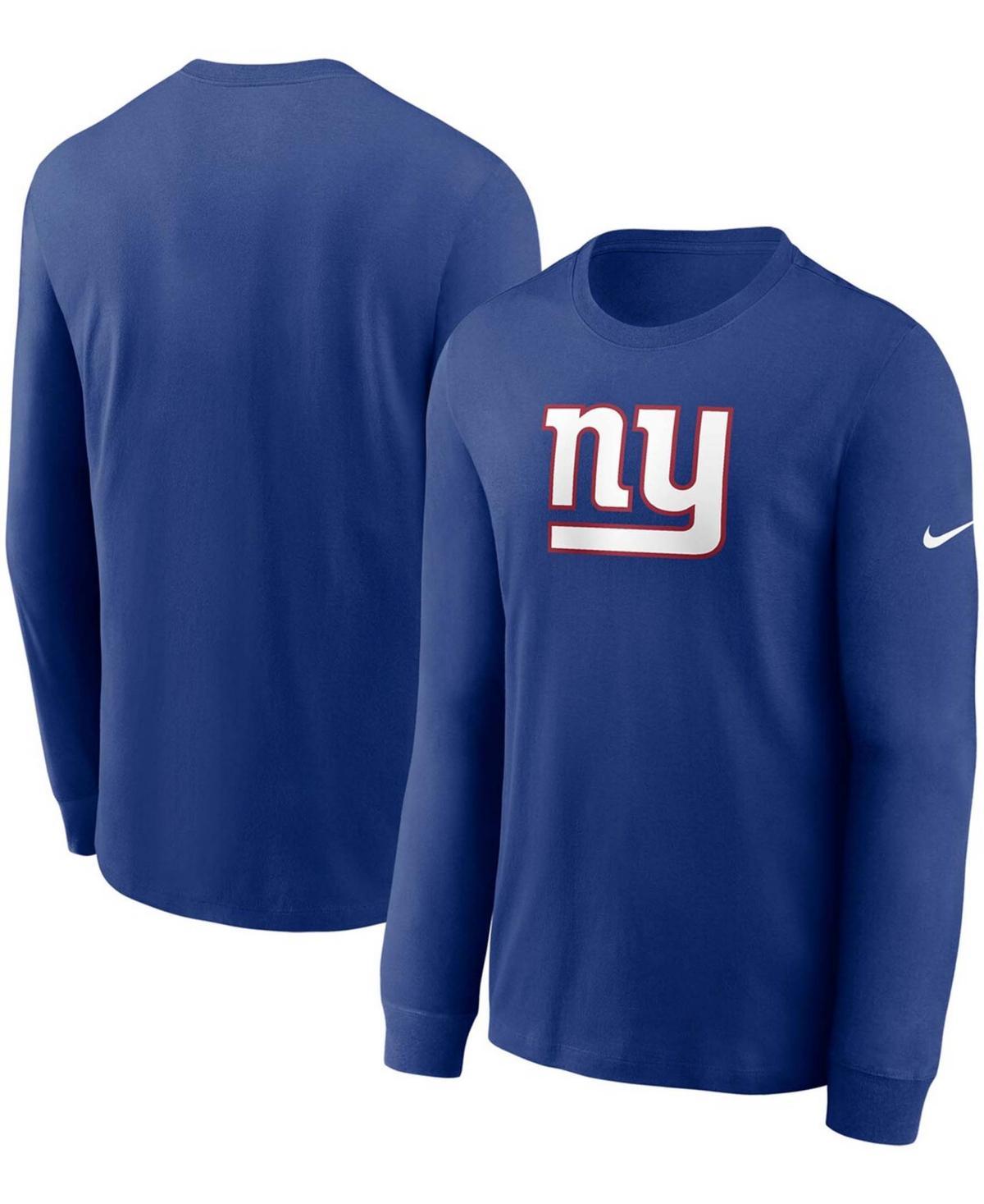 Mens Nike Royal Buffalo Bills Primary Logo Long Sleeve T-Shirt Product Image