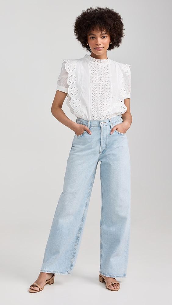 AGOLDE Low Slung Baggy Jeans | Shopbop Product Image