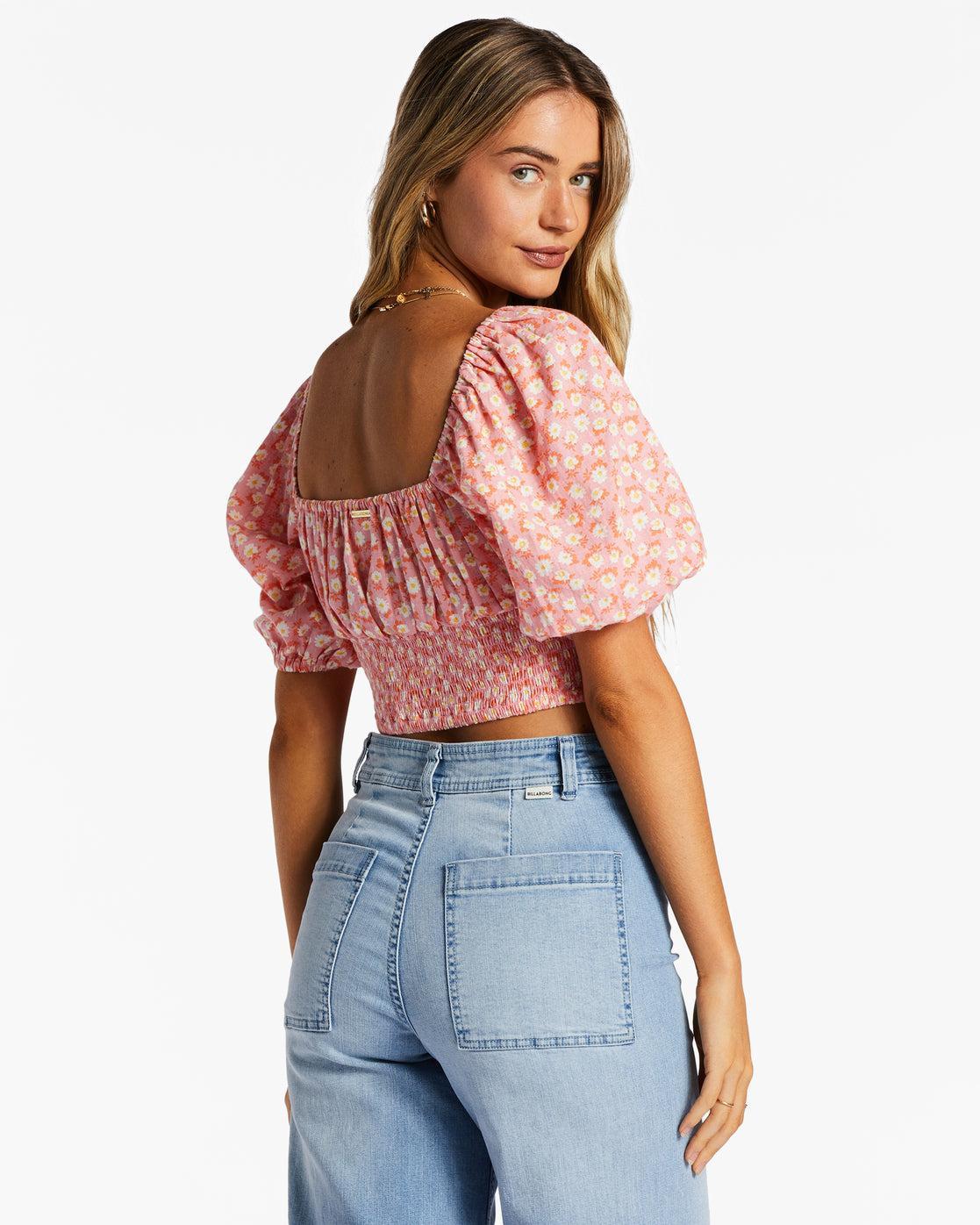 Only You Crop Top - Flamingo Female Product Image