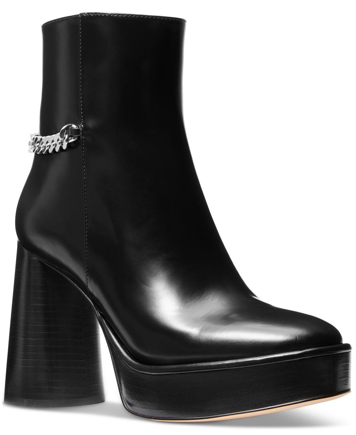 MICHAEL Michael Kors Carlisle Platform Bootie Women's Boots Product Image