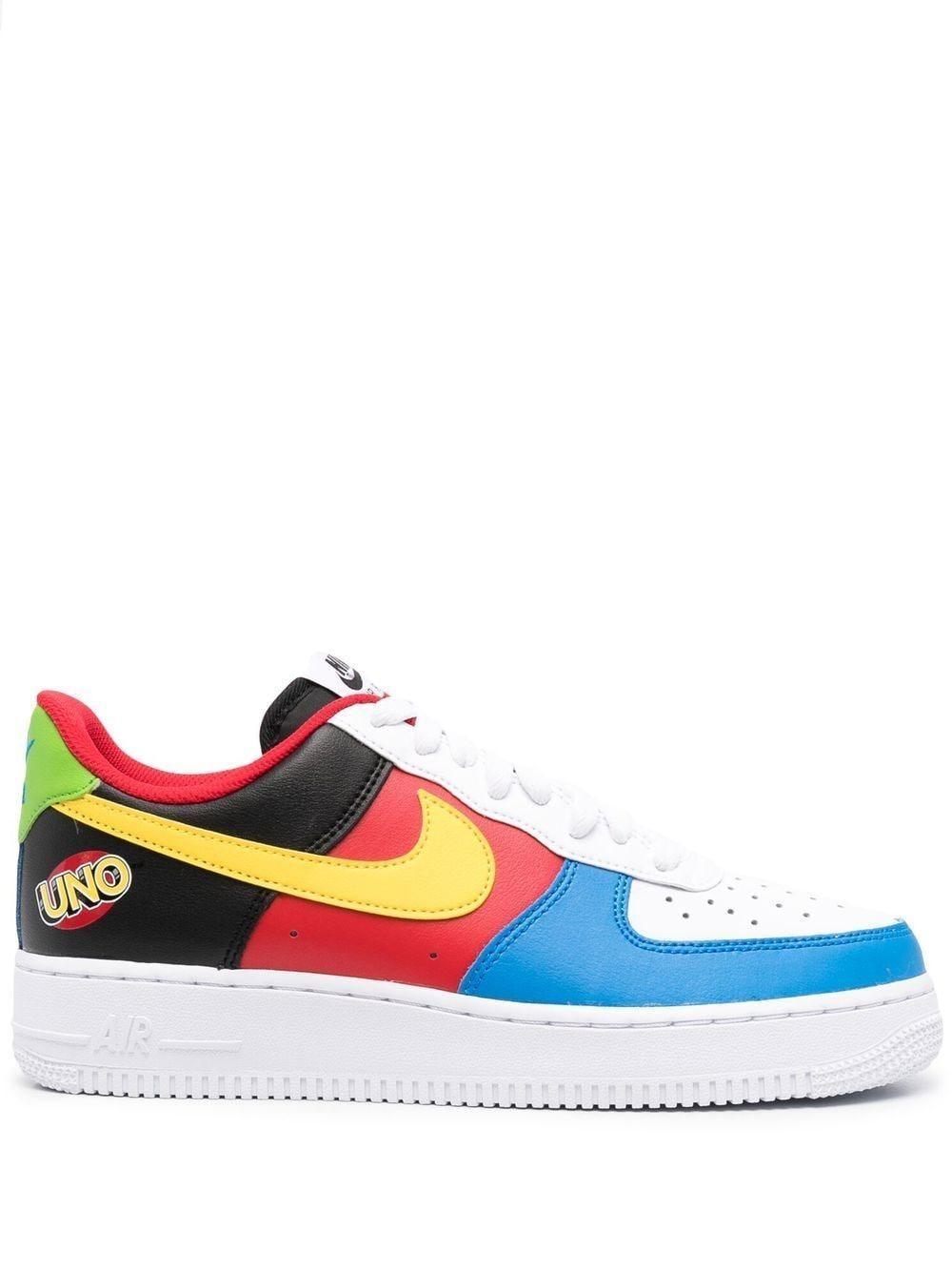 Air Force 1 '07 Qs "uno" Sneakers In Weiss Product Image