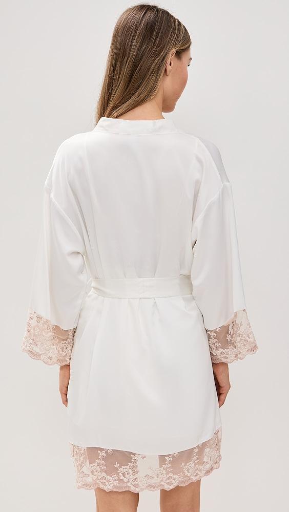 Flora Nikrooz Rosa Charmeuse Kimono | Shopbop Product Image