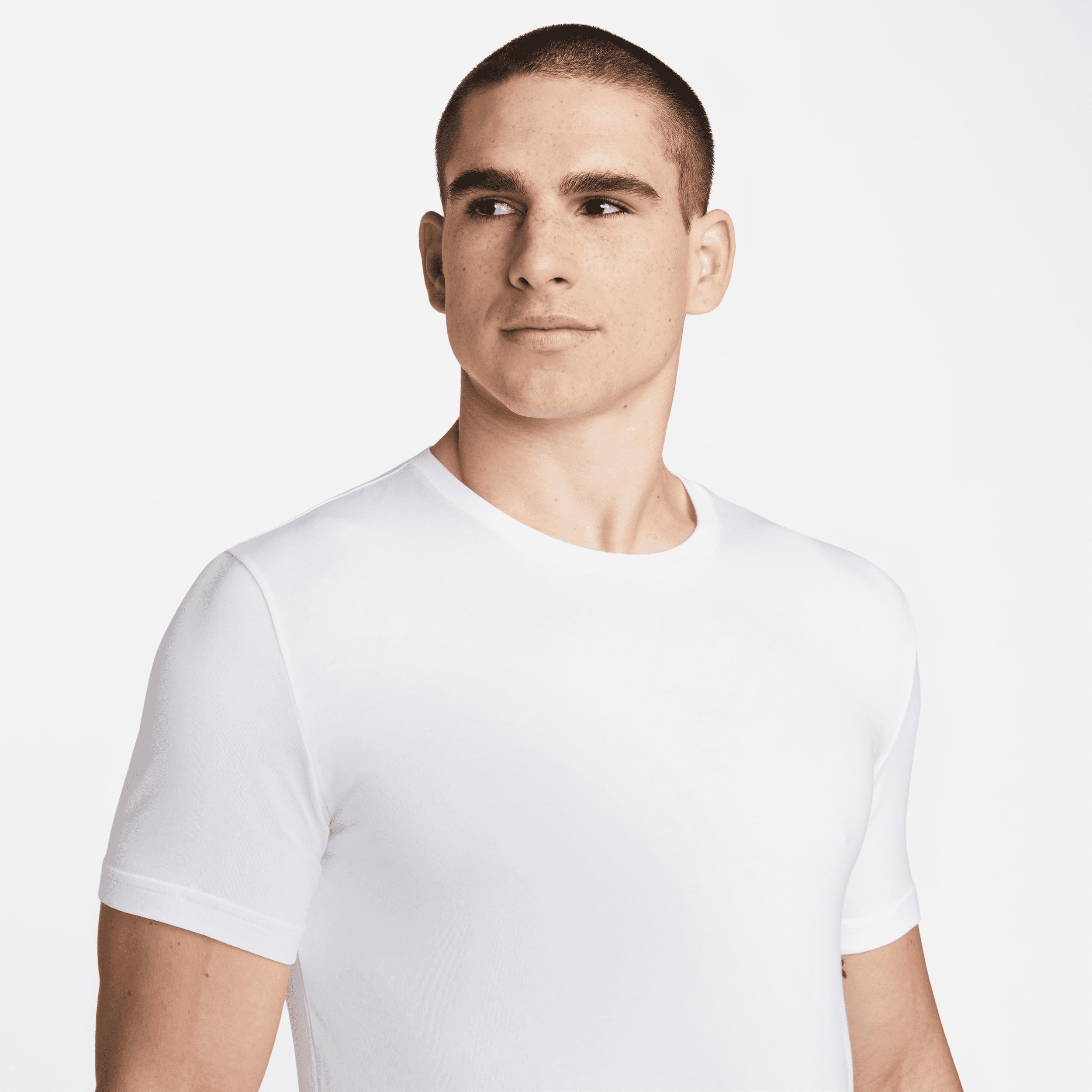 Nike Mens 2-Pack Dri-FIT Stretch Cotton Crewneck T-Shirts Product Image