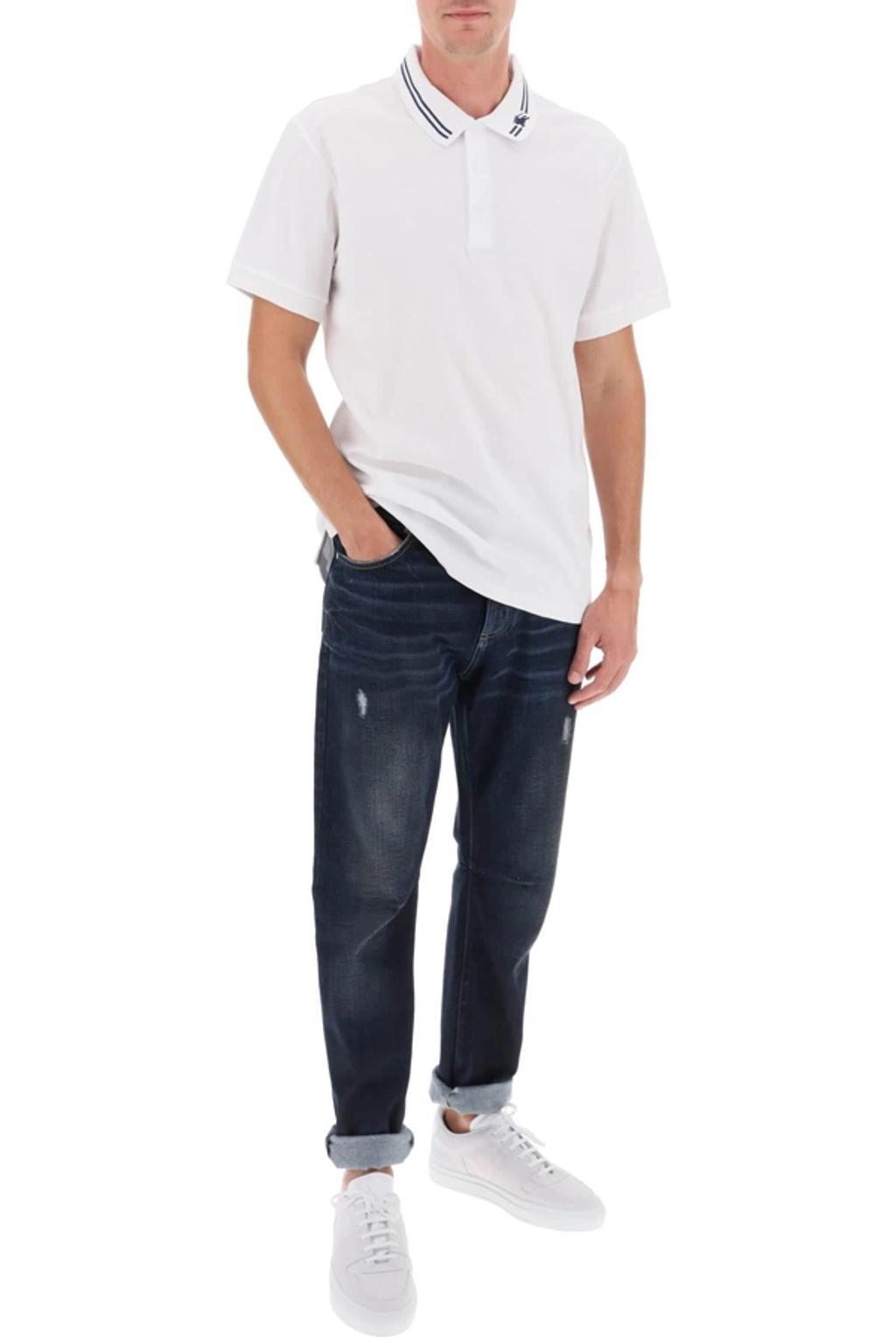 BURBERRY Polo In White Product Image