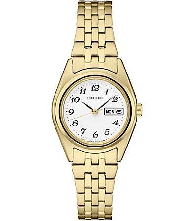 Seiko Womens Essential Quartz Analog Two Tone Stainless Steel Bracelet Watch Product Image