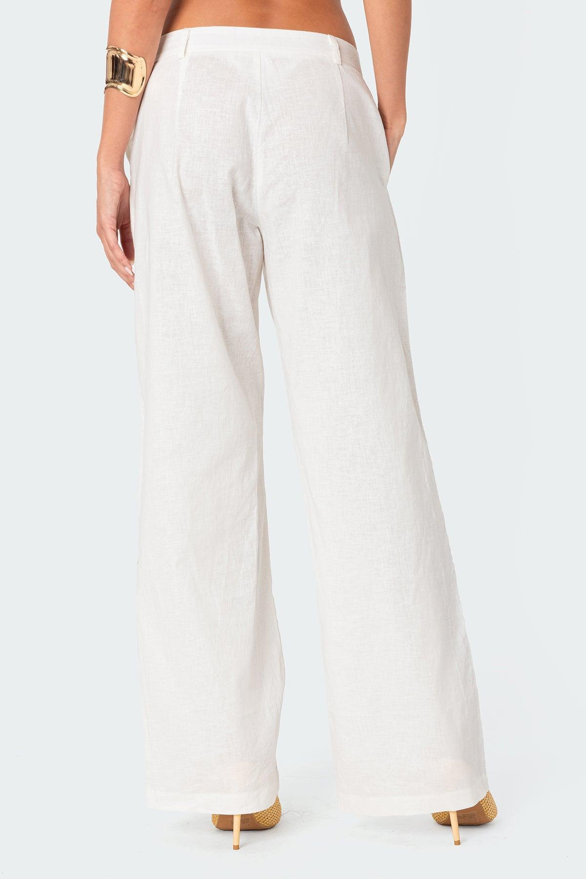 Arya Linen Look Pants Product Image