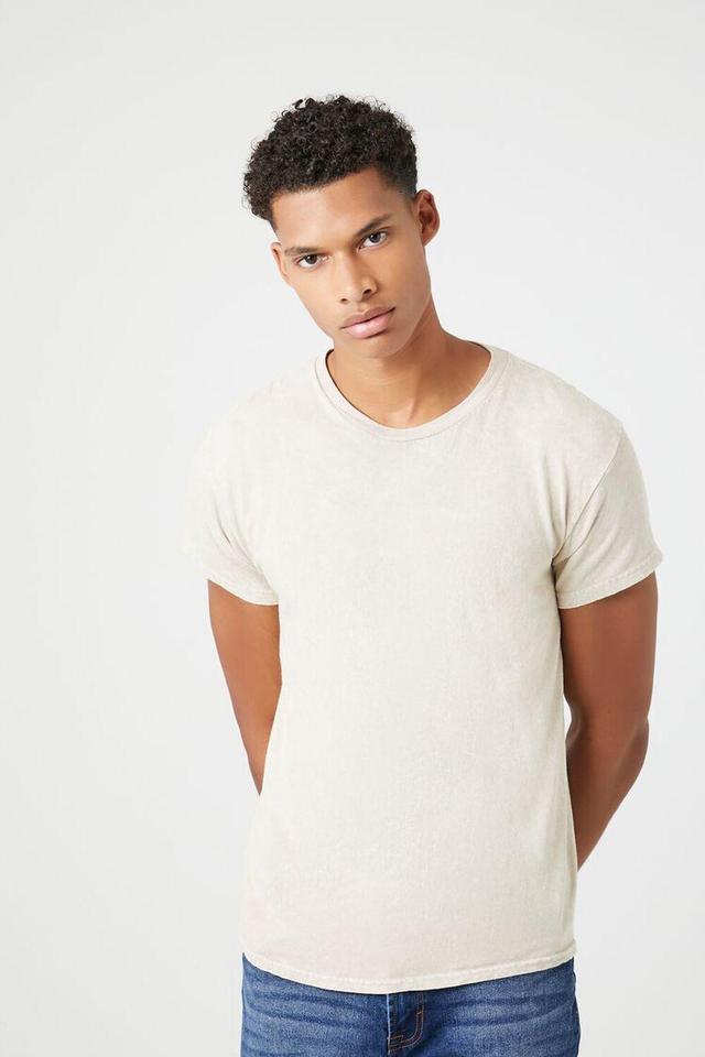 Mineral Wash Crew Tee | Forever 21 Product Image