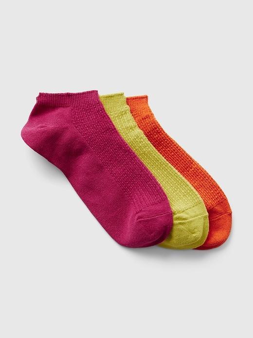 Pointelle Ankle Socks (3-Pack) Product Image