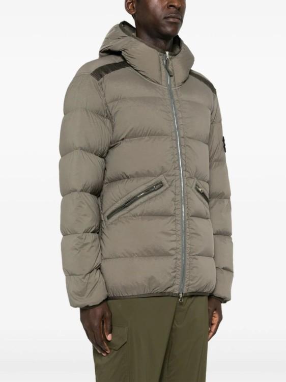 STONE ISLAND Padded Jacket In Green Product Image