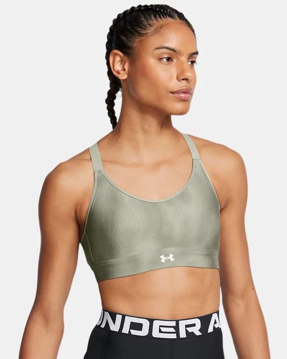 Womens UA Continuum Mid Printed Sports Bra Product Image