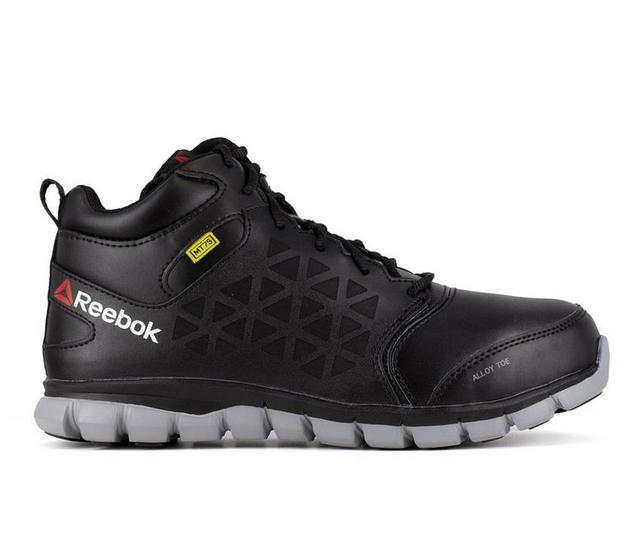 Men's REEBOK WORK Sublite Cushion Leather Electrical Hazard Work Boots Product Image