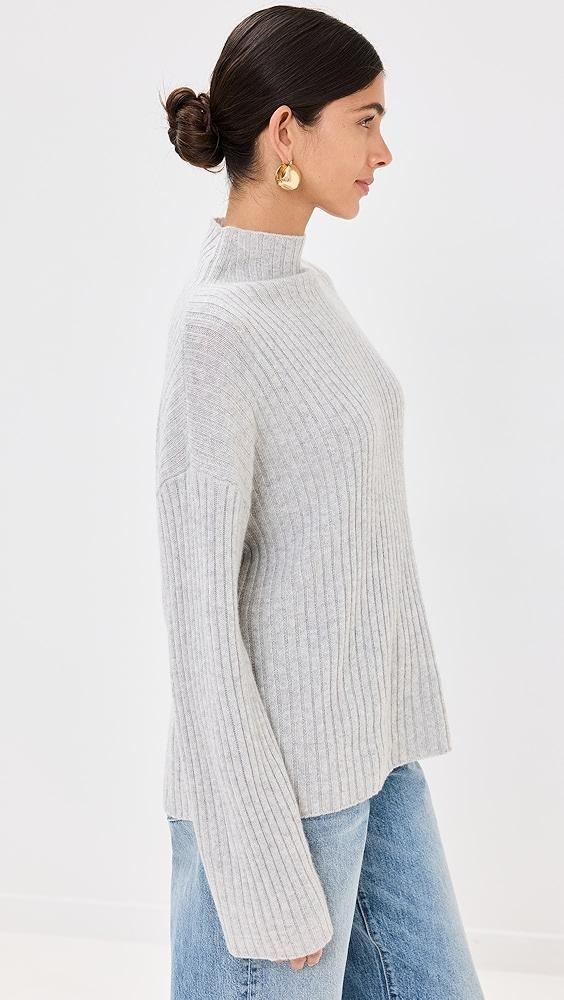 Reformation Lawson Oversized Cashmere Turtleneck | Shopbop Product Image