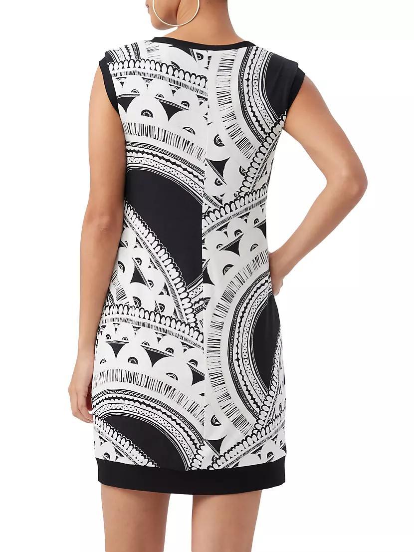 Zinnia Printed Minidress Product Image