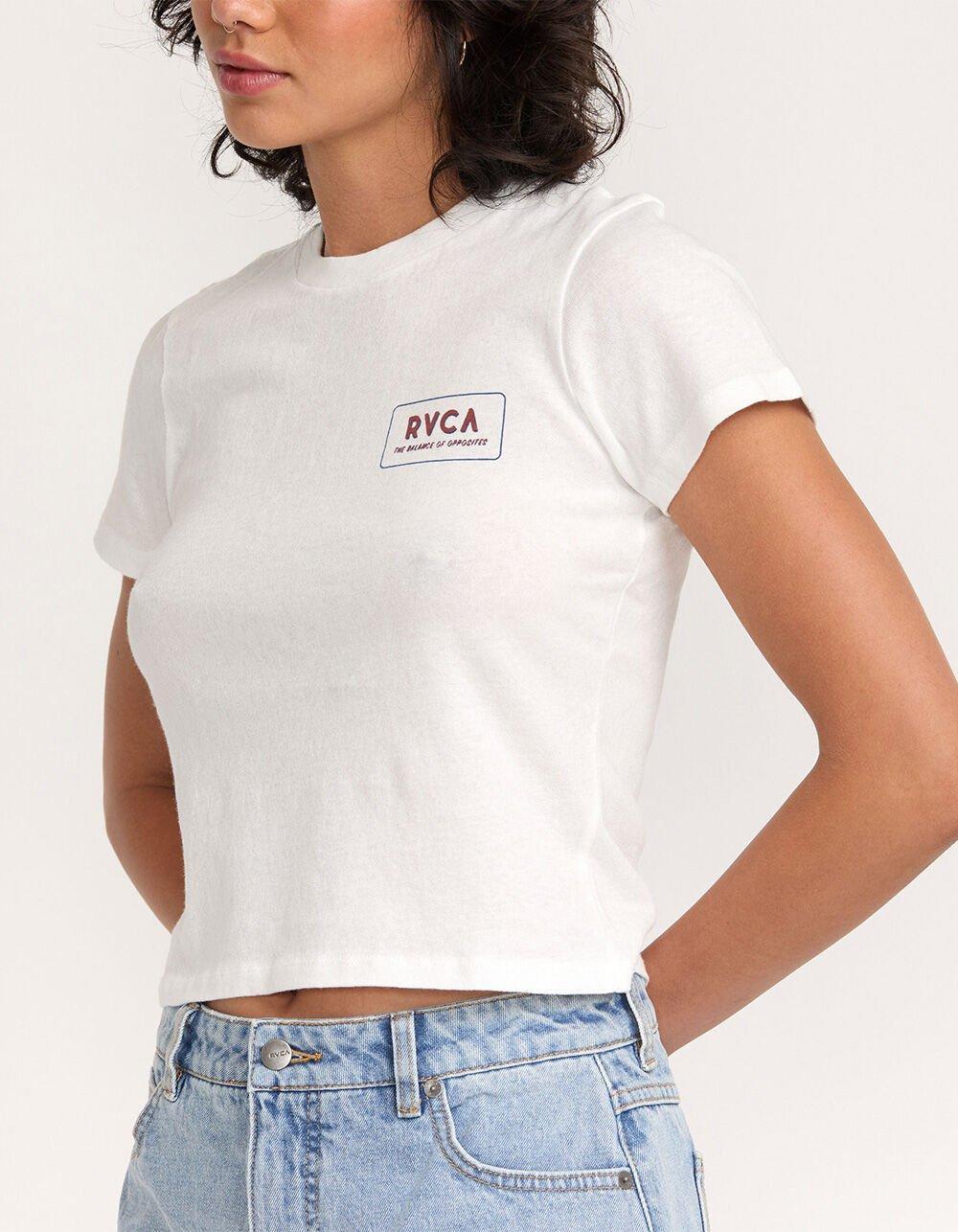 RVCA 411 Womens Fitted Baby Tee Product Image