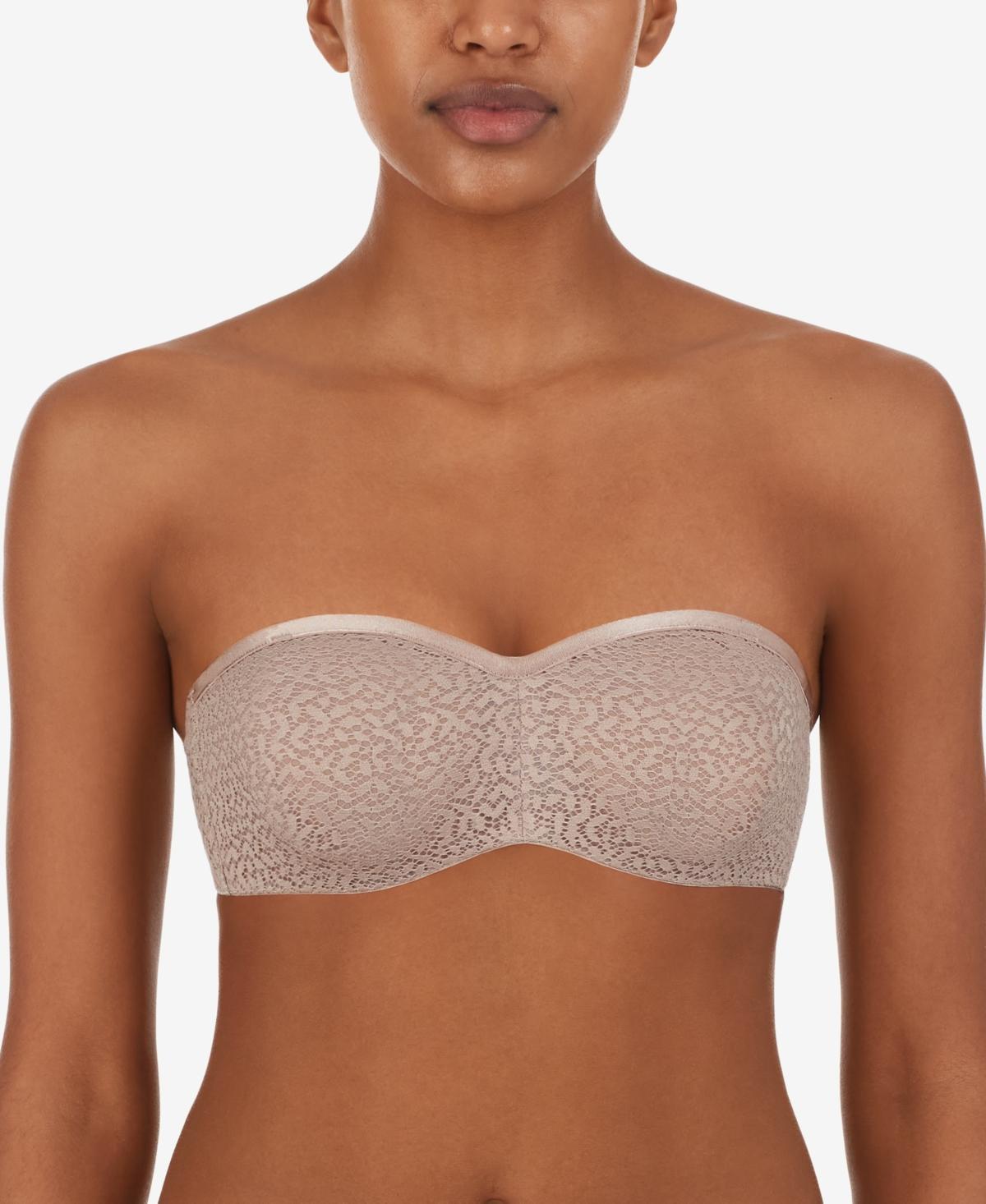 DKNY Modern Lace Unlined Strapless Bra Product Image