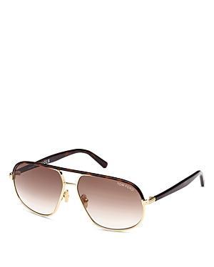 TOM FORD Maxwell 59mm Pilot Sunglasses Product Image