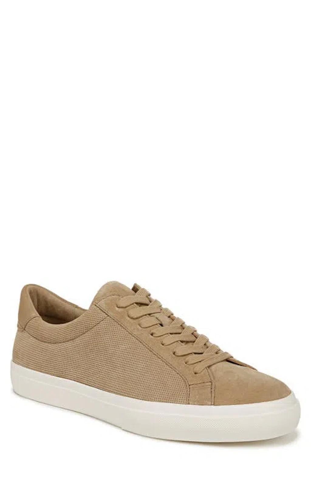 VINCE Men's Fulton Canvas Suede Sneakers In Sandtrail Product Image