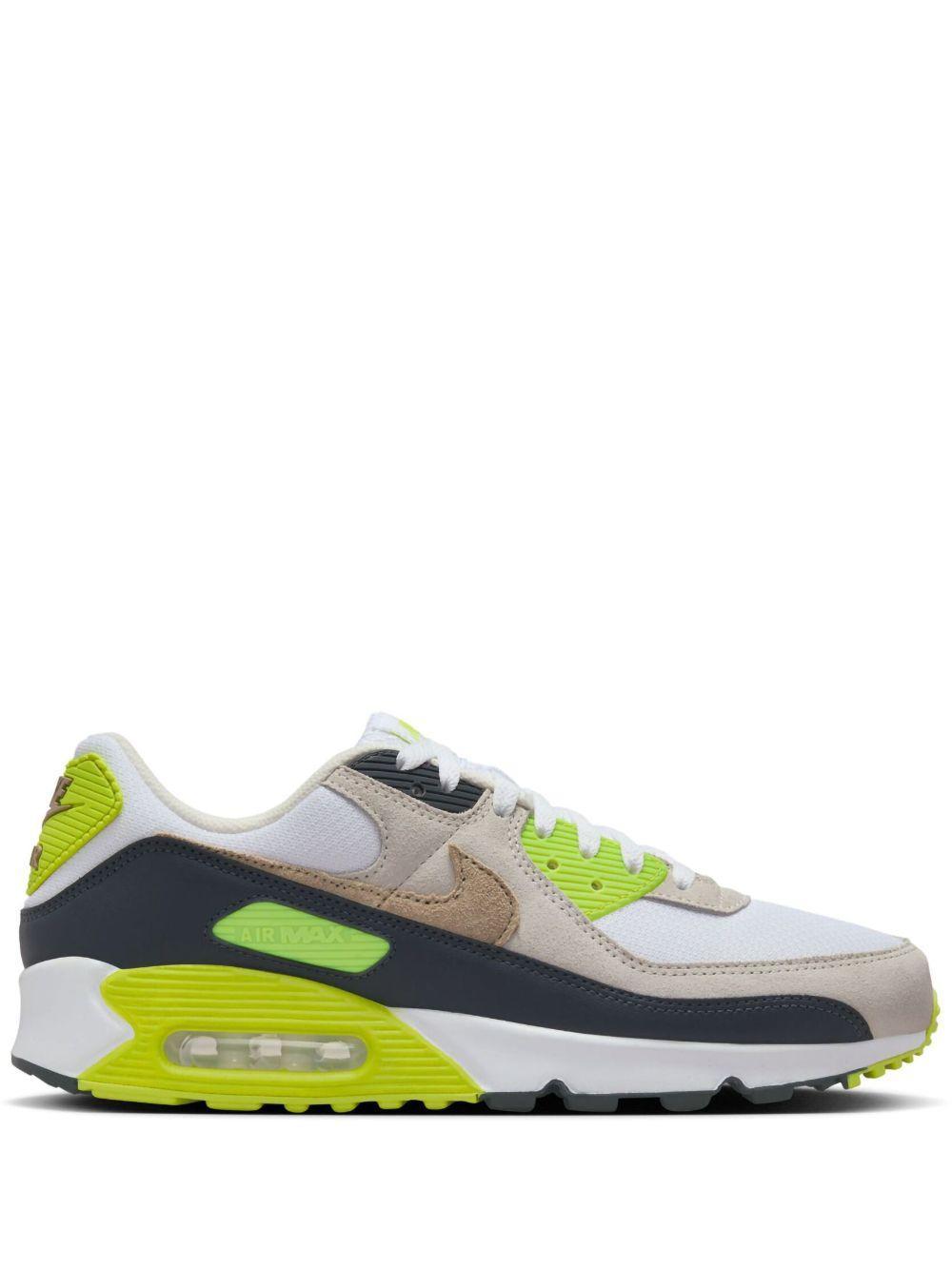 NIKE Men's Air Max 90 Shoes In White Product Image