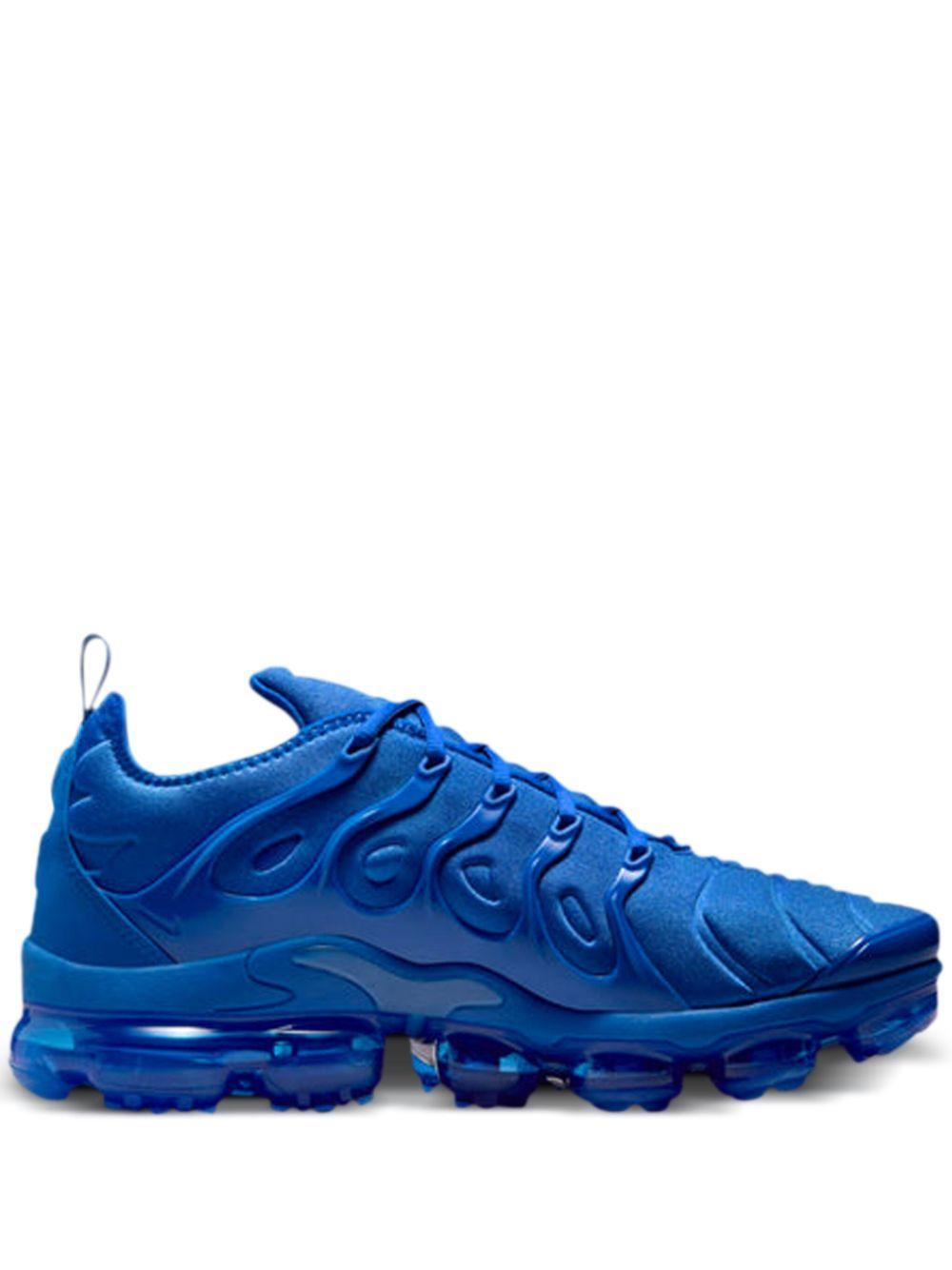 NIKE Blue Air Vapormax Plus Sneakers In Game Royal/white/metallic Silver Product Image