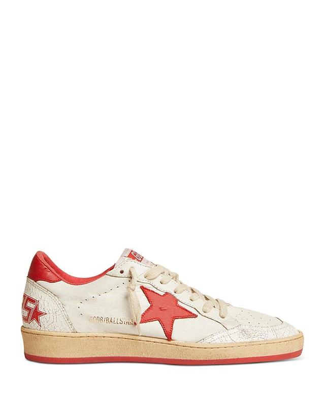 Golden Goose Womens Ball Star Low Top Sneakers Product Image