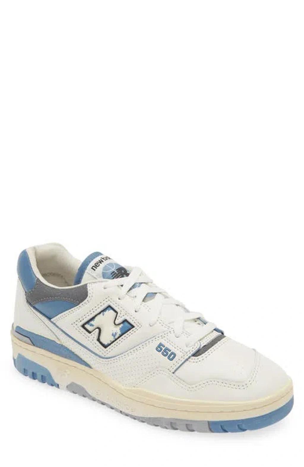 NEW BALANCE Gender Inclusive 550 Basketball Sneaker In Blue Product Image