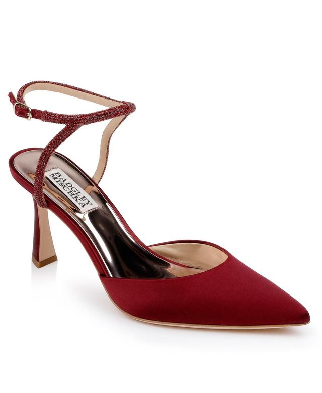 Badgley Mischka Womens Kamilah Ankle Strap Evening Pump Product Image