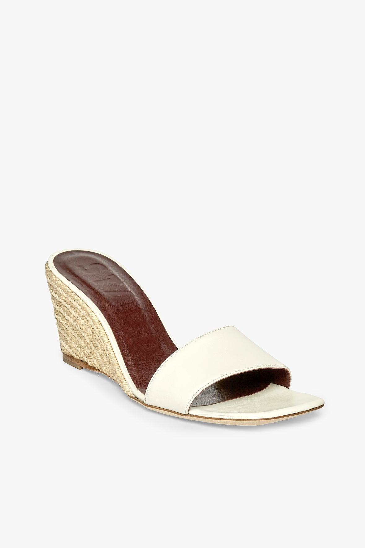 BILLIE ESPADRILLE WEDGE | NATURAL CREAM Product Image