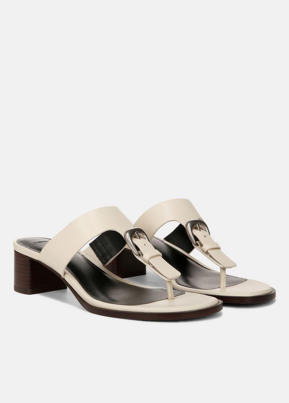 Aubrey Leather Buckle Sandal Product Image