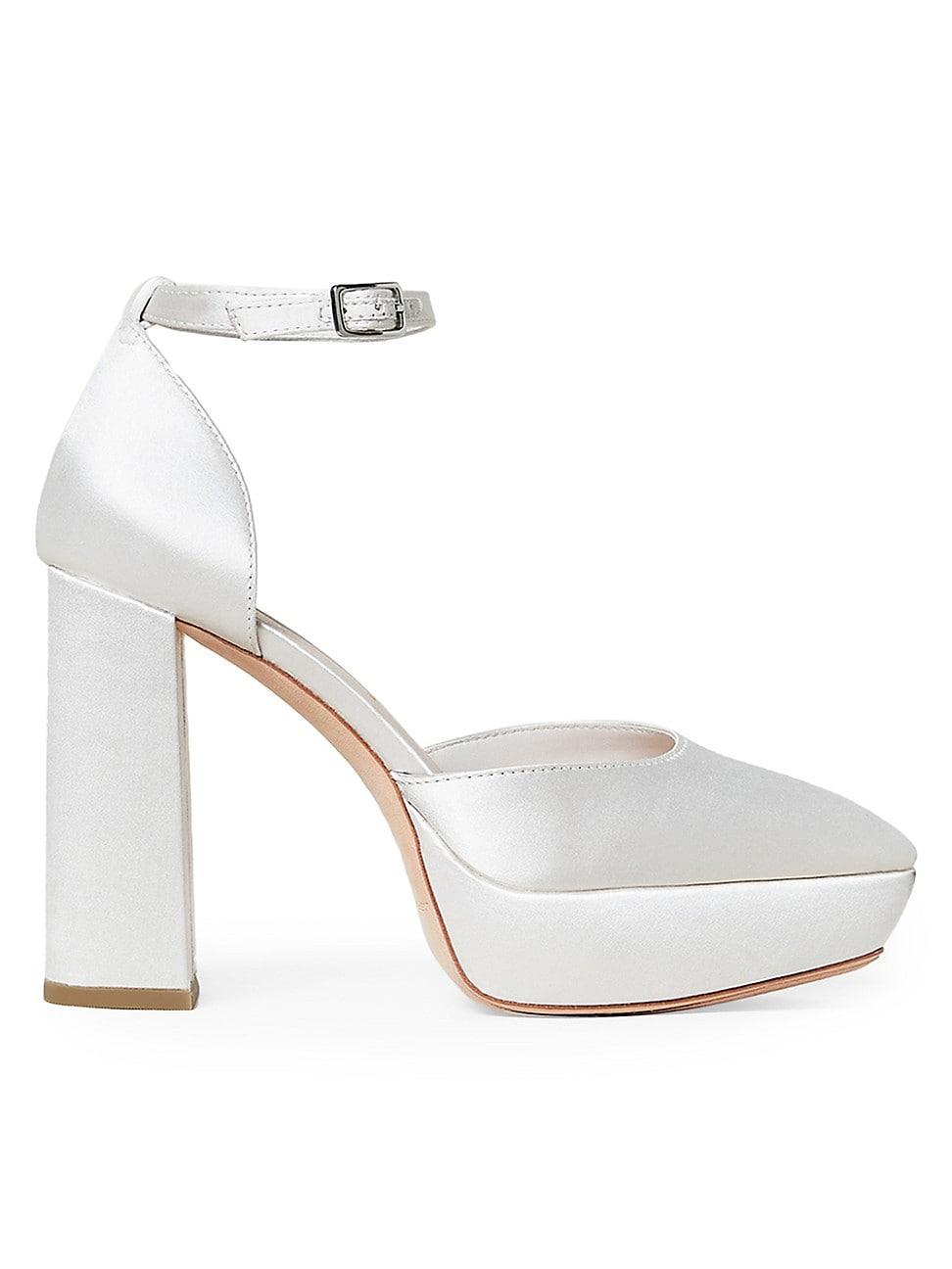 Womens Selina Ankle-Strap Platform Pumps product image