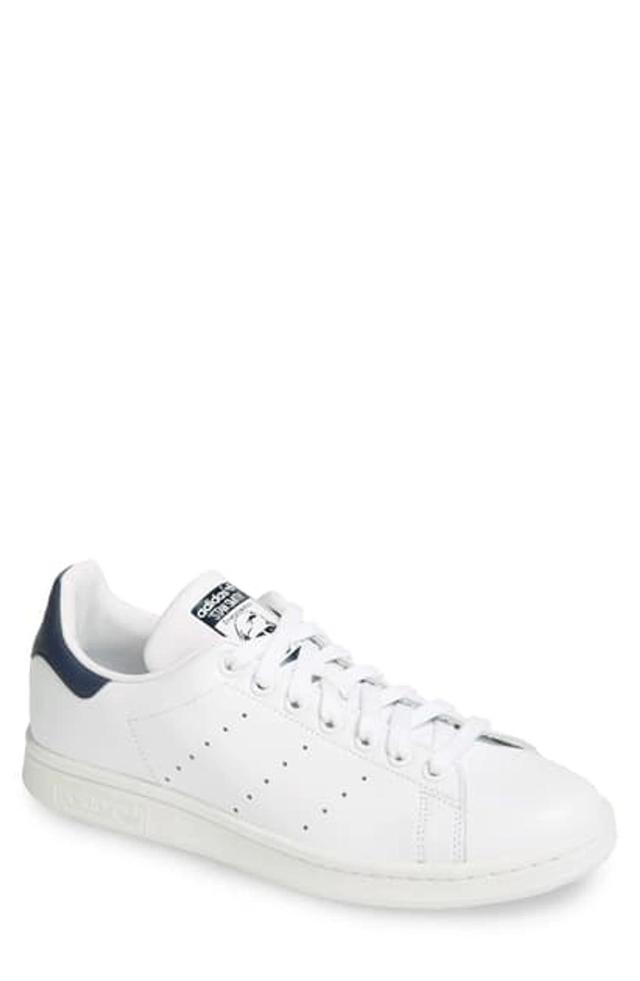 ADIDAS ORIGINALS Stan Smith Faux Leather Sneakers In White Product Image