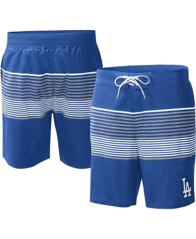 Mens G-iii Sports by Carl Banks Royal Los Angeles Dodgers Coastline Volley Swim Shorts Product Image