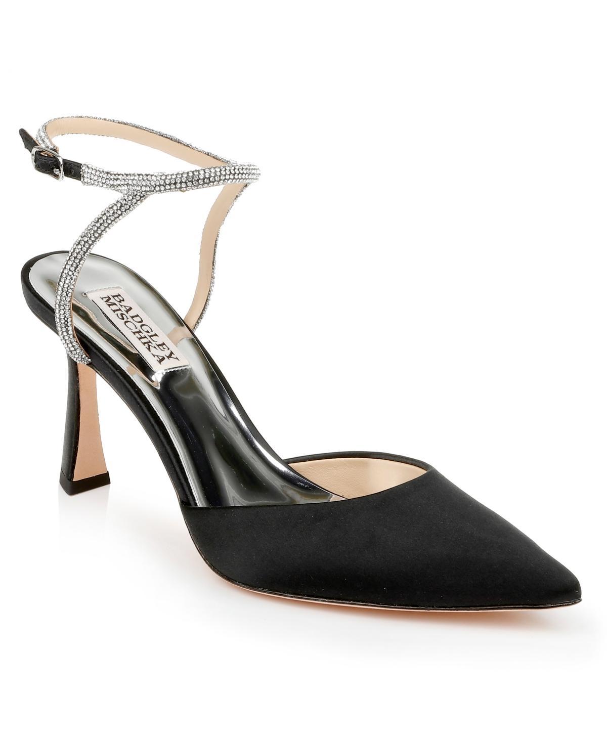 Badgley Mischka Womens Kamilah Ankle Strap Evening Pump Product Image